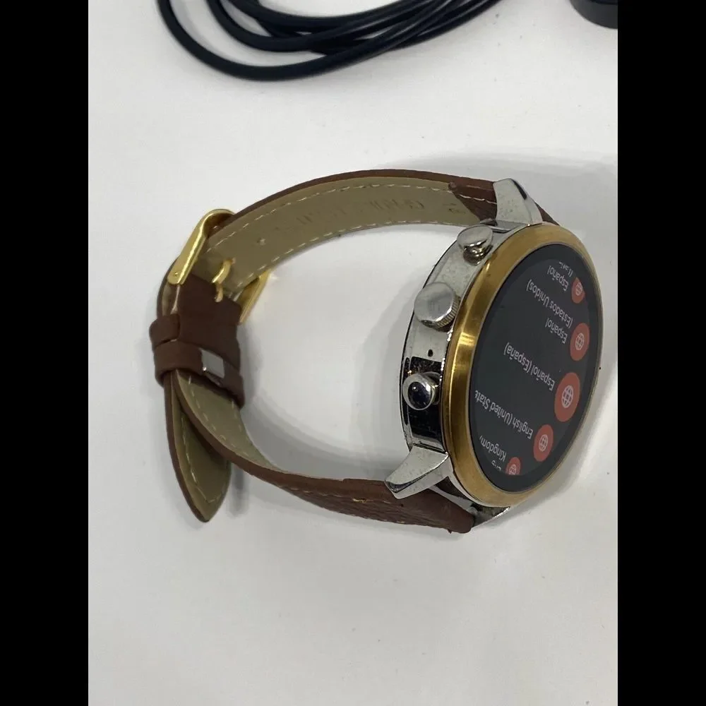 Fossil Gen 4 Authentic Digital Dial Smart Watch Custom Band FTW6016 AB121